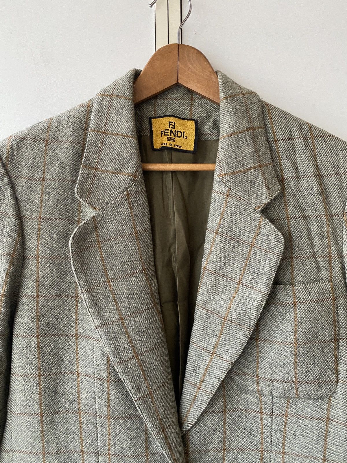 Designer × Fendi × Vintage VINTAGE FENDI BLAZER MADE IN ITALY Size 44R - 2 Thumbnail