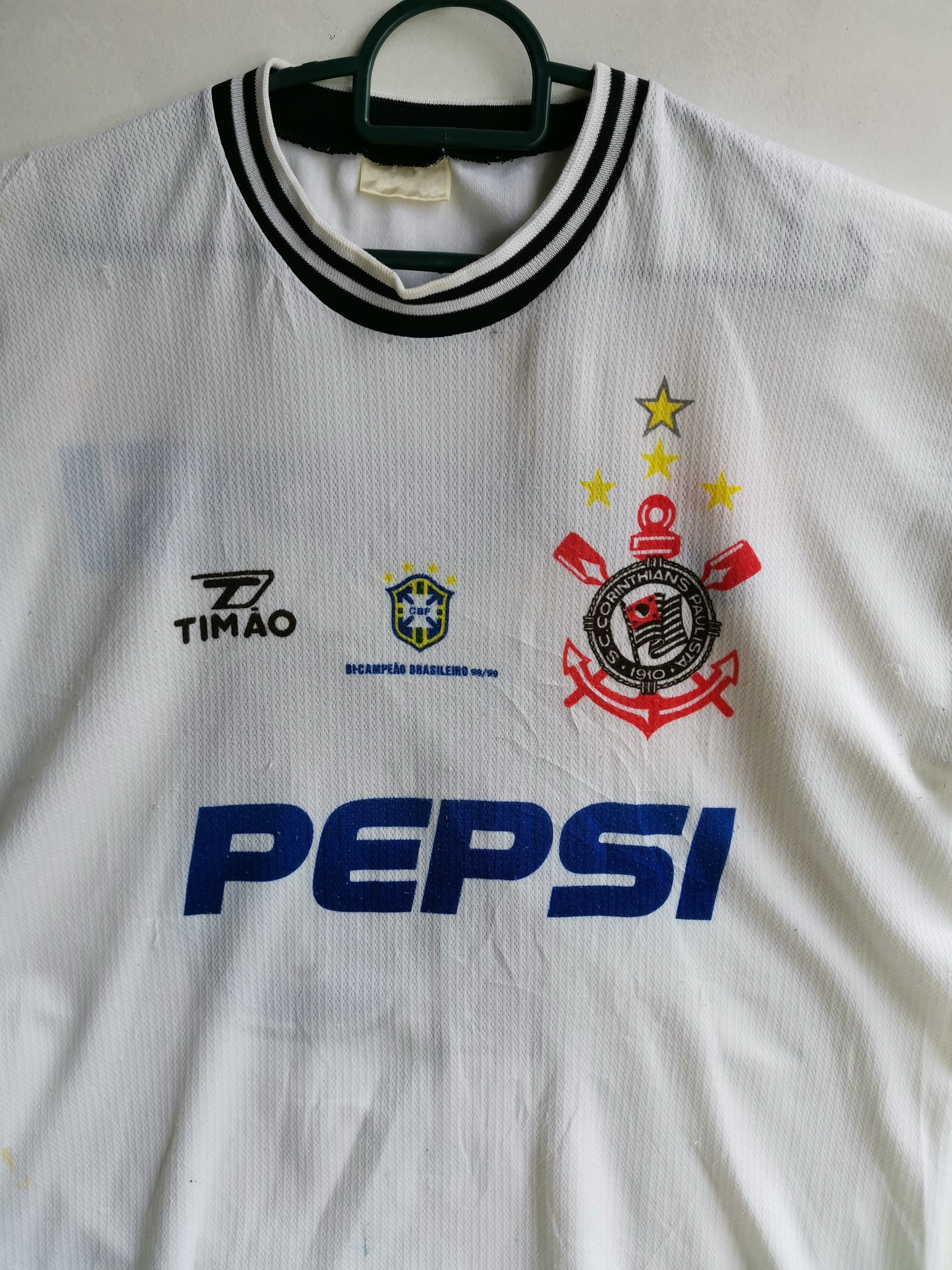 Vintage Vintage Jersey Corinthians Football Club Size US L / EU 52-54 / 3 - 5 Thumbnail