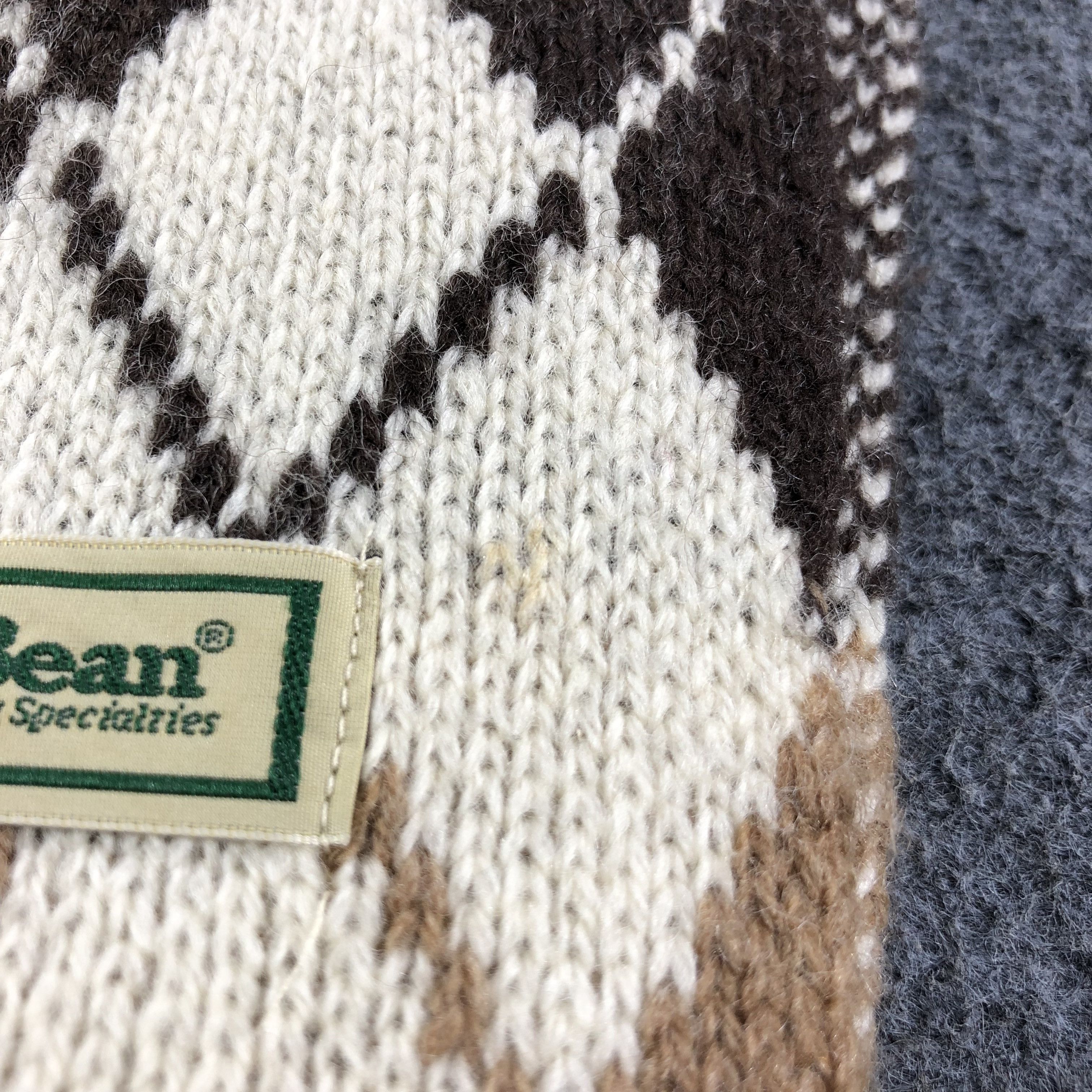 L.L. Bean L.L. Bean Argyle Wool Scarf Muffler V1284 Size ONE SIZE - 5 Thumbnail