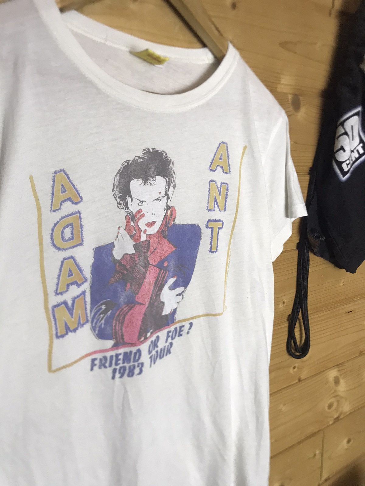 Band Tees Adam Ant 1983 tour woman t-shirt Size L / US 10 / IT 46 - 3 Thumbnail