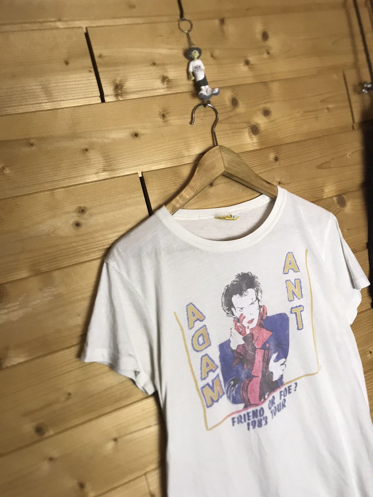 Band Tees Adam Ant 1983 tour woman t-shirt Size L / US 10 / IT 46 - 2 Thumbnail