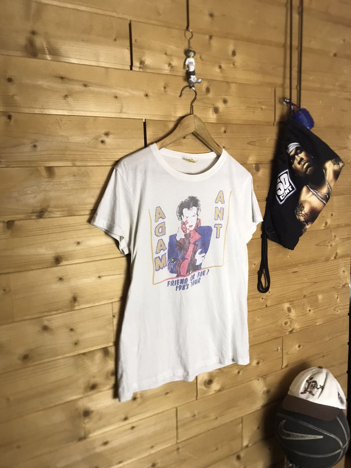 Band Tees Adam Ant 1983 tour woman t-shirt Size L / US 10 / IT 46 - 1 Thumbnail