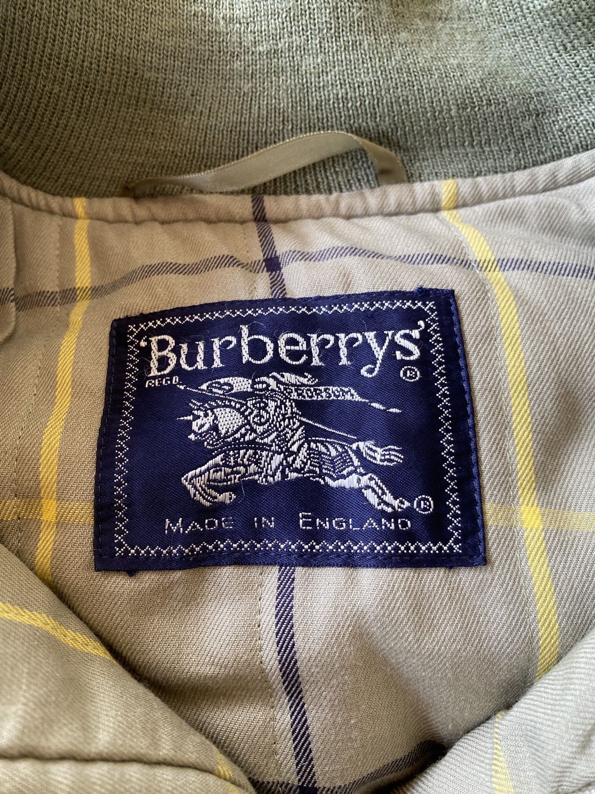 Burberry VINTAGE BURBERRY BOMBER JACKET MADE IN ENGLAND Size US L / EU 52-54 / 3 - 15 Thumbnail