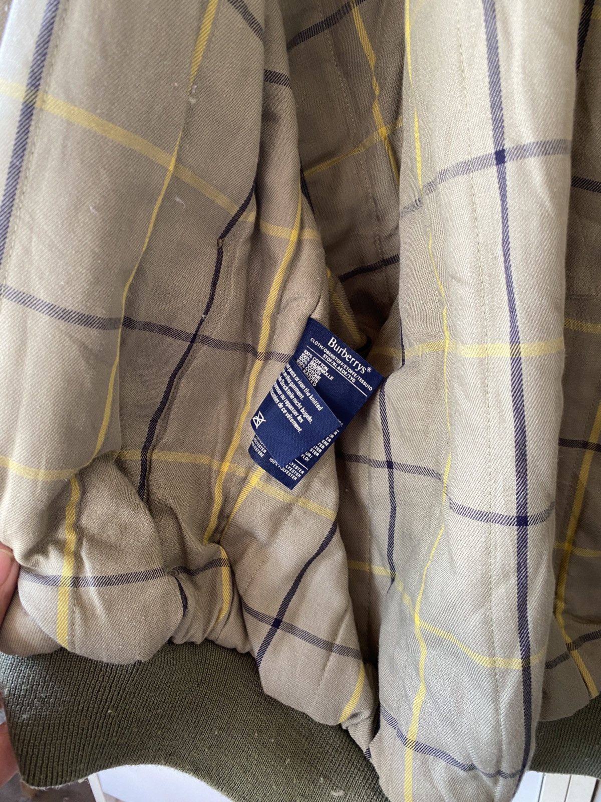 Burberry VINTAGE BURBERRY BOMBER JACKET MADE IN ENGLAND Size US L / EU 52-54 / 3 - 16 Thumbnail
