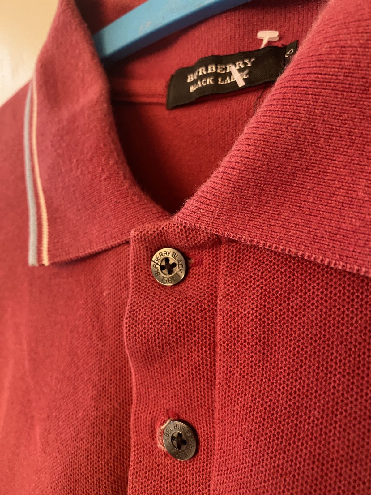 Burberry × Designer VINTAGE BURBERRY BLACK LABEL POLOS Size US M / EU 48-50 / 2 - 3 Thumbnail