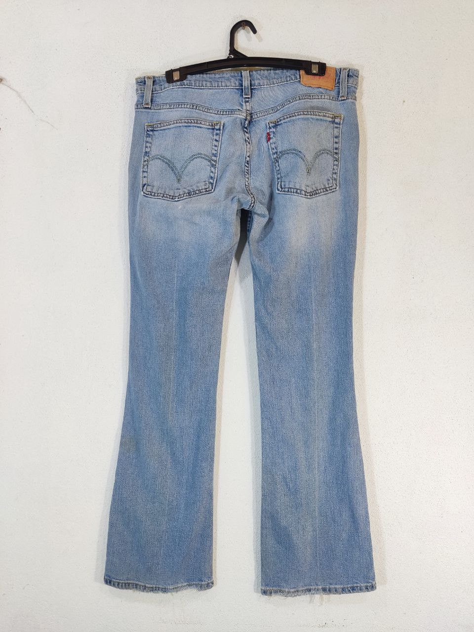 Levi's levis 518 superlow bootcut flare denim Size 35" - 1 Thumbnail