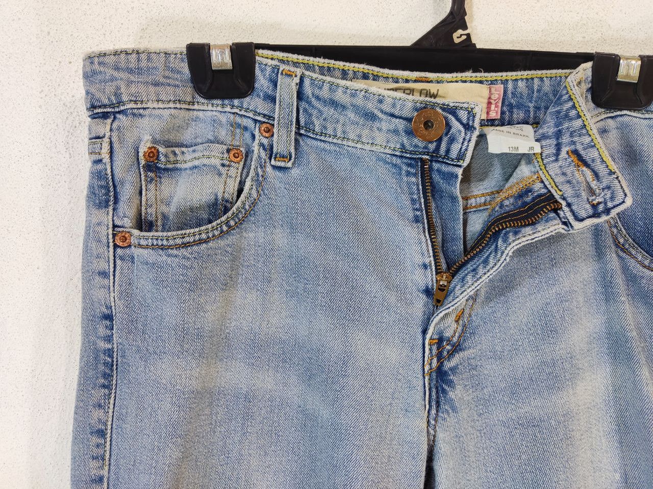 Levi's levis 518 superlow bootcut flare denim Size 35" - 7 Thumbnail