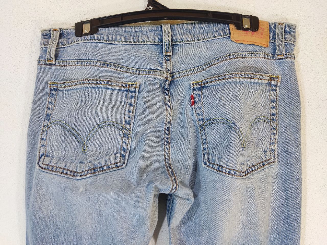 Levi's levis 518 superlow bootcut flare denim Size 35" - 13 Thumbnail