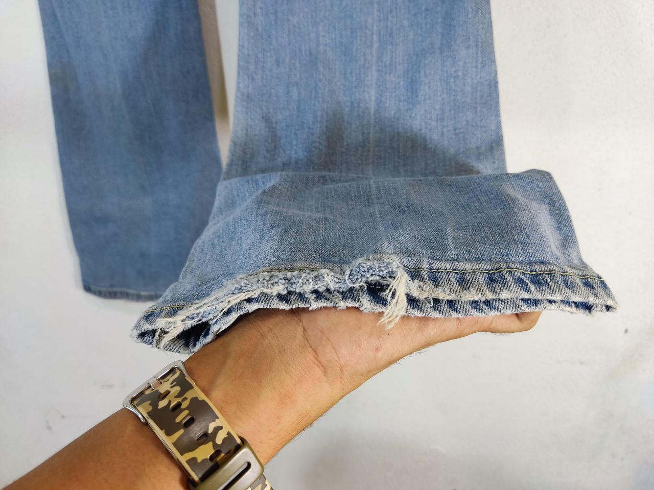 Levi's levis 518 superlow bootcut flare denim Size 35" - 11 Thumbnail