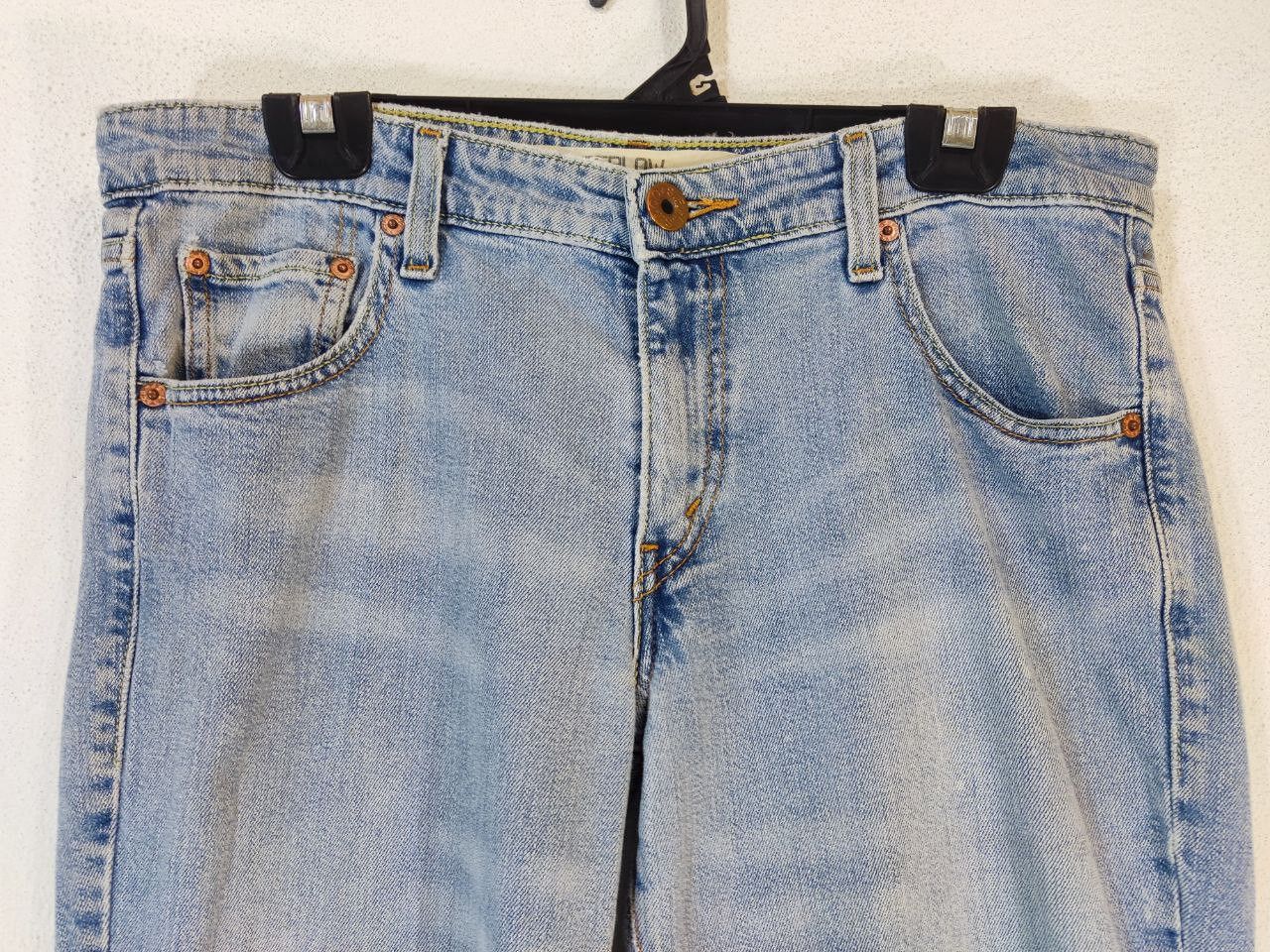 Levi's levis 518 superlow bootcut flare denim Size 35" - 9 Thumbnail