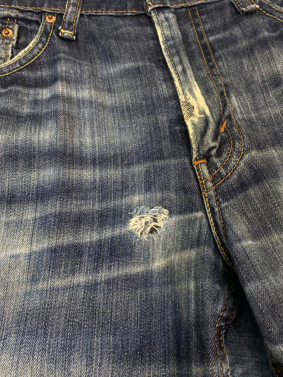 Levi's levis 541 tapered straight cut distressed denim Size US 34 / EU 50 - 9 Thumbnail