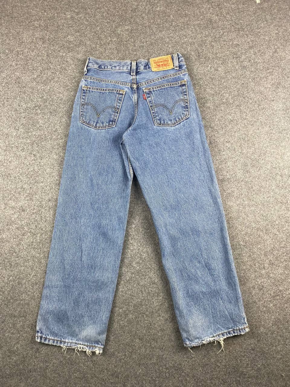 image of Levis 550 Relaxed Fit Denim in Light Blue, Men's (Size 26)