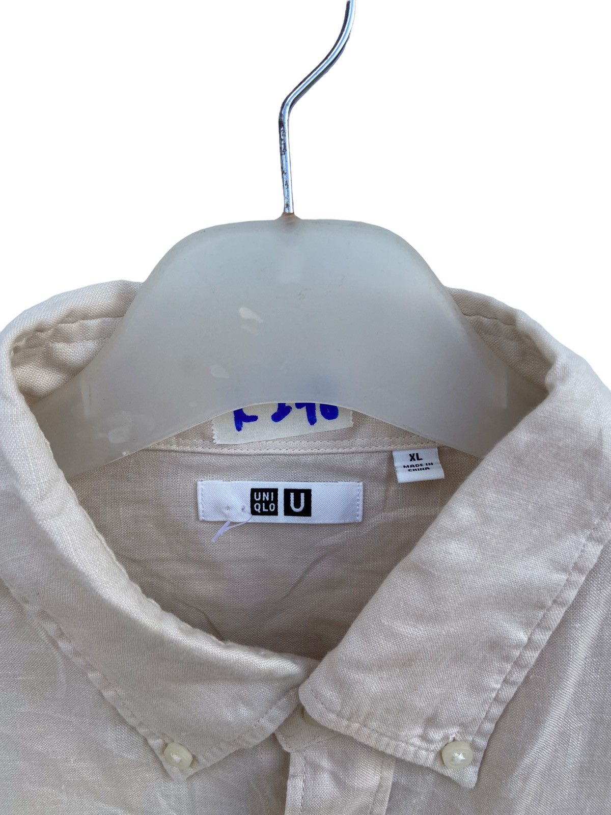 Lemaire × Uniqlo UNIQLO LEMAIRE LINEN SHIRT Size US XL / EU 56 / 4 - 4 Thumbnail