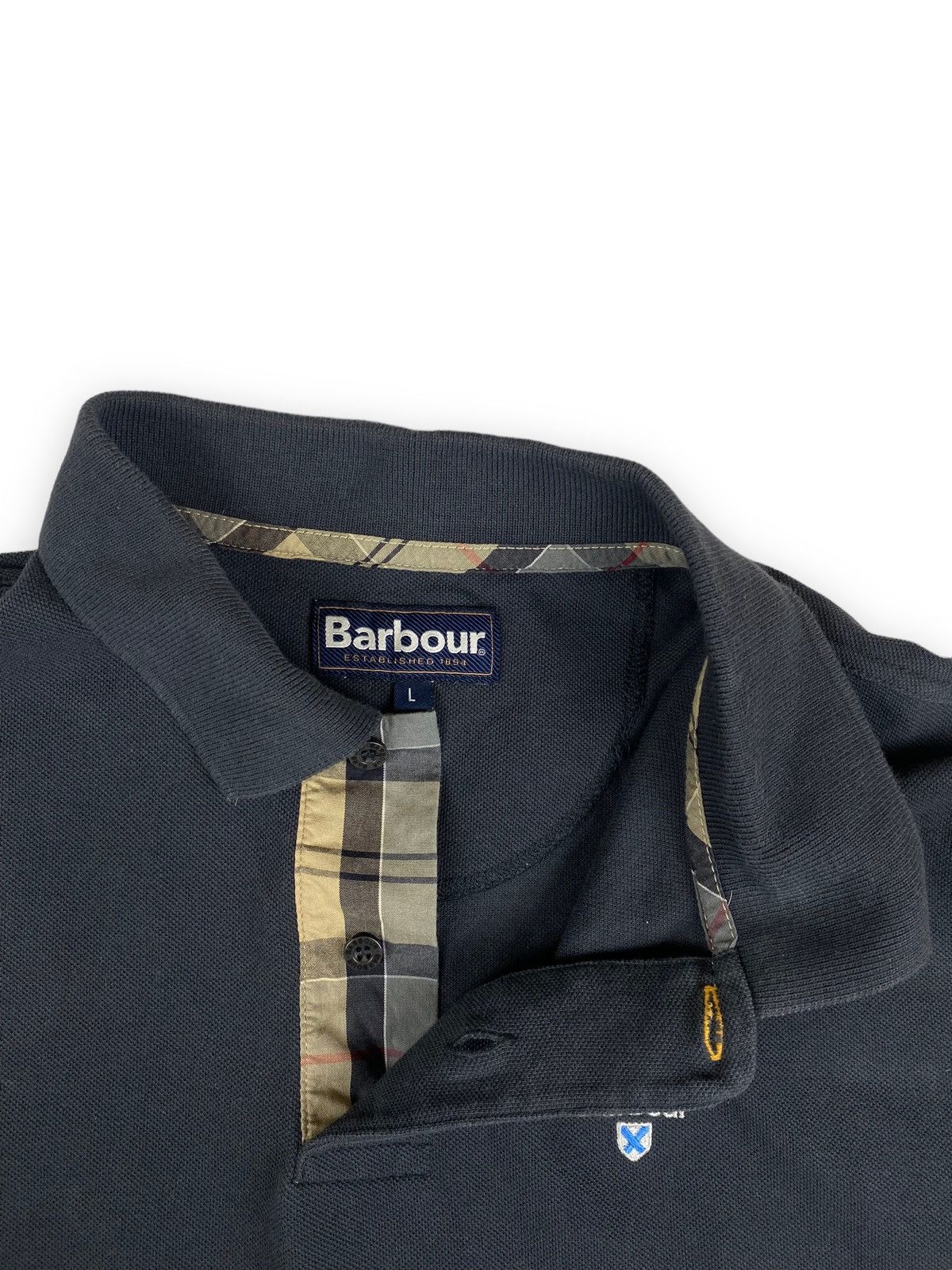 Barbour Barbour Polo T Shirt Size L Size US L / EU 52-54 / 3 - 6 Thumbnail