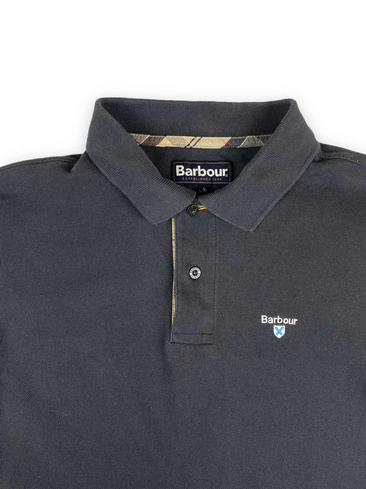 Barbour Barbour Polo T Shirt Size L Size US L / EU 52-54 / 3 - 5 Thumbnail