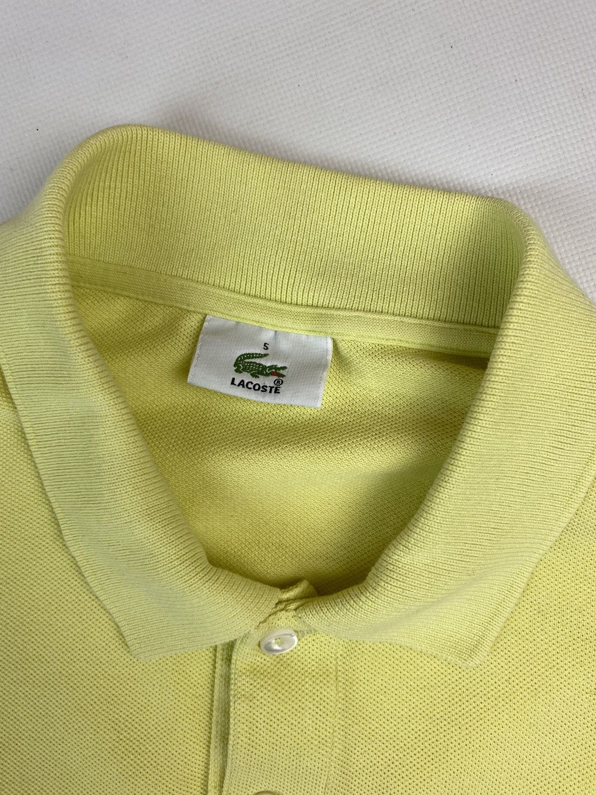 Lacoste Vintage Lacoste Designer Striped Polo T-shirt Size 5 Size US L / EU 52-54 / 3 - 6 Thumbnail