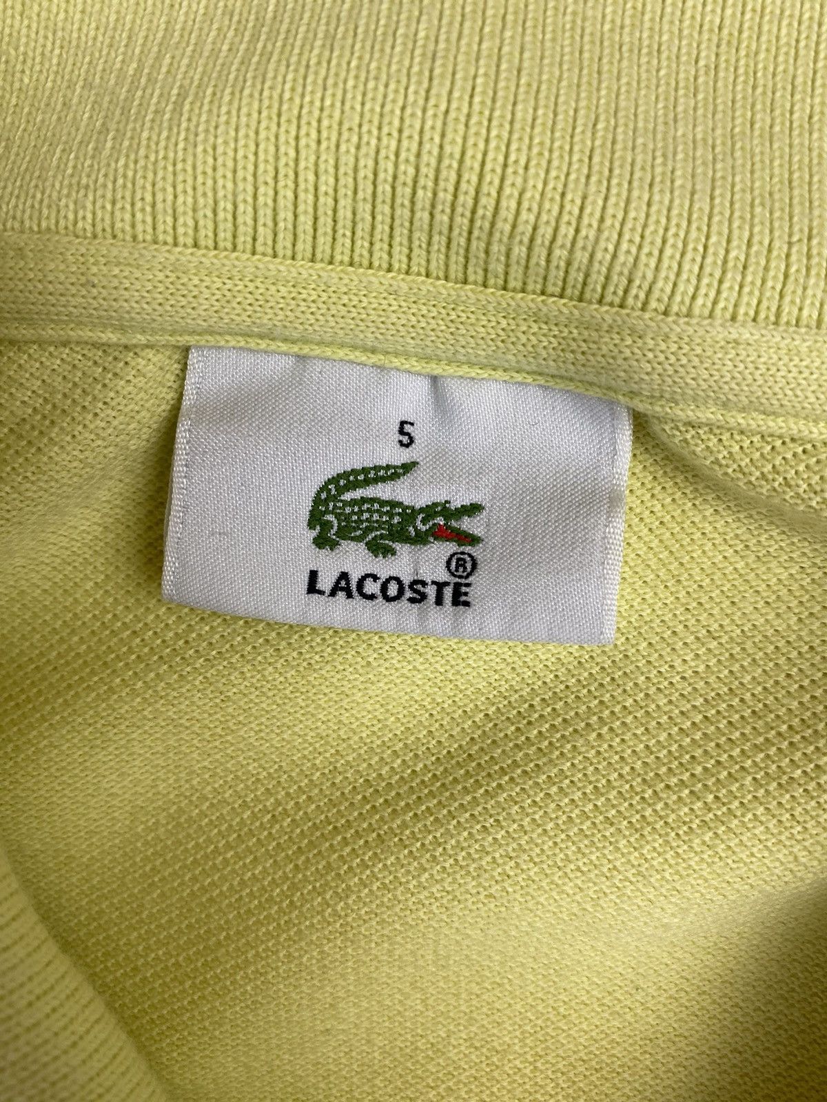 Lacoste Vintage Lacoste Designer Striped Polo T-shirt Size 5 Size US L / EU 52-54 / 3 - 7 Thumbnail