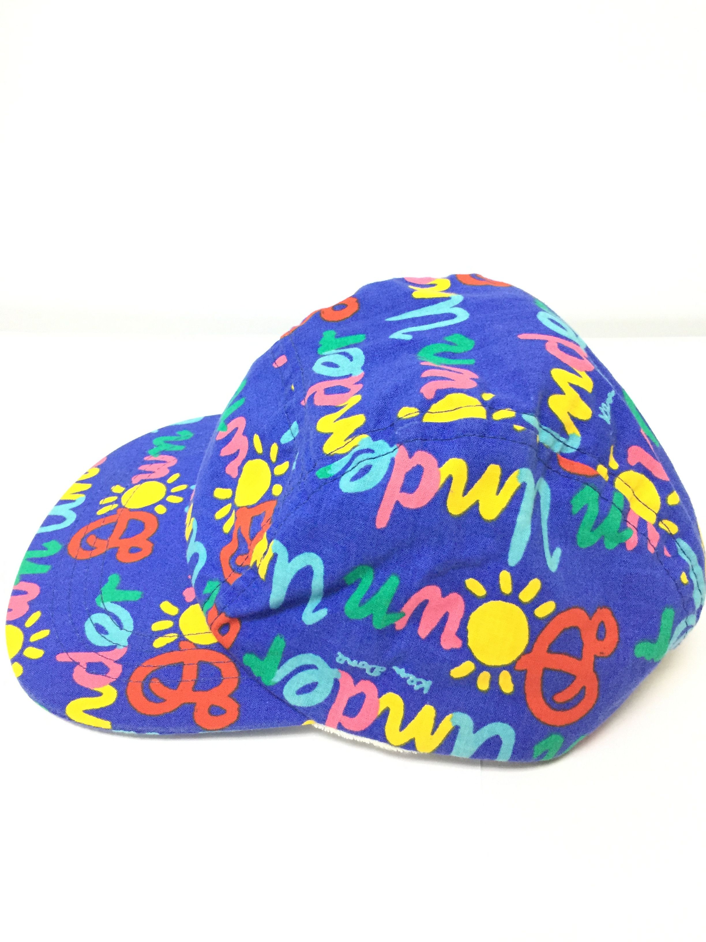 Vintage 90's KEN DONE Full Print 5 Panel cap hat pop art Size ONE SIZE - 3 Thumbnail