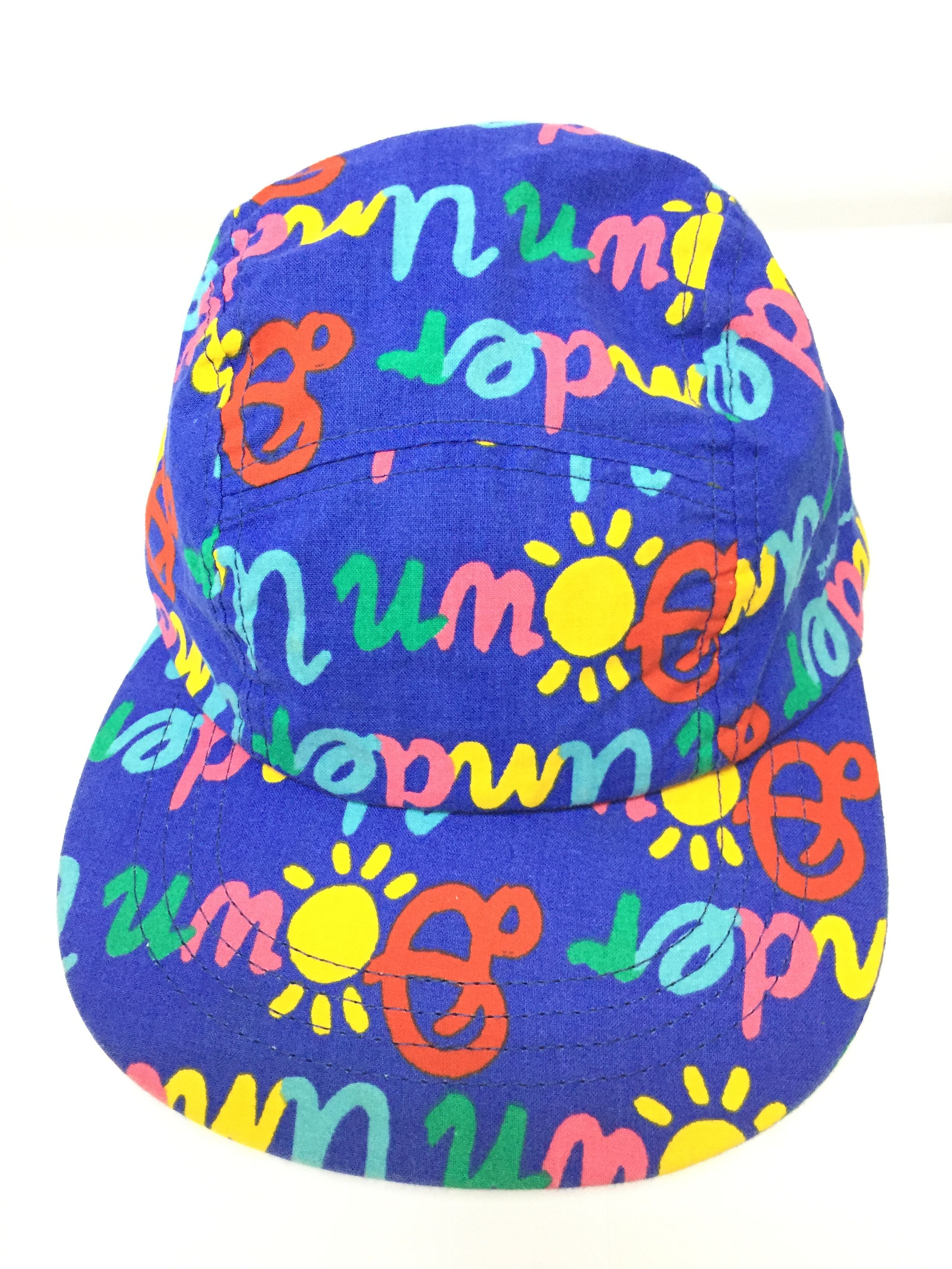 Vintage 90's KEN DONE Full Print 5 Panel cap hat pop art Size ONE SIZE - 2 Thumbnail