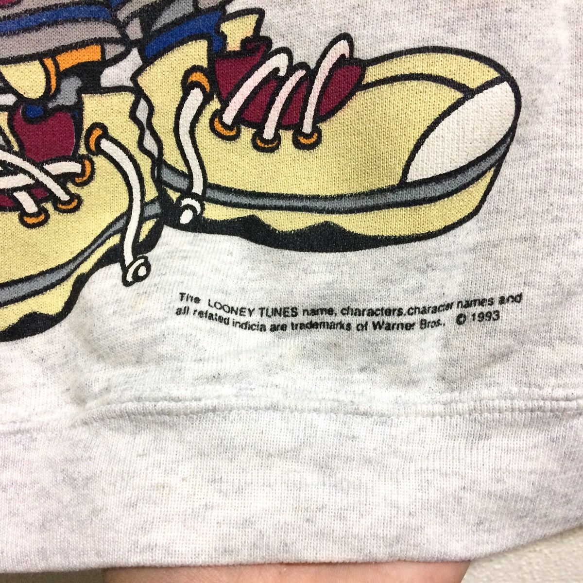 Cartoon Network Vintage 1993 Bugs Bunny Basketball Looney Tunes Made in USA Size US M / EU 48-50 / 2 - 2 Thumbnail
