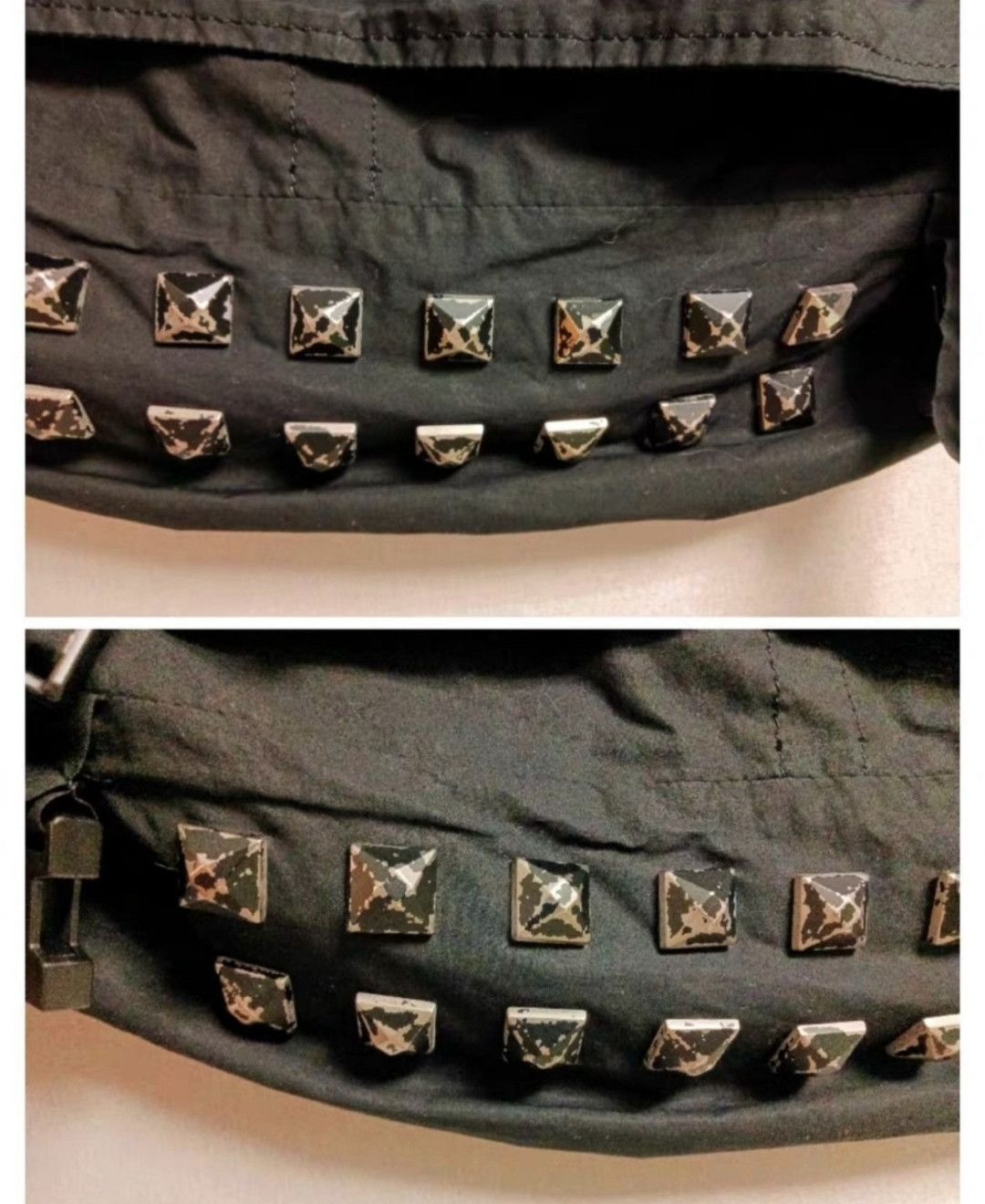 Undercover Under Cover Studded mesh shoulder messenger bag Size ONE SIZE - 5 Thumbnail