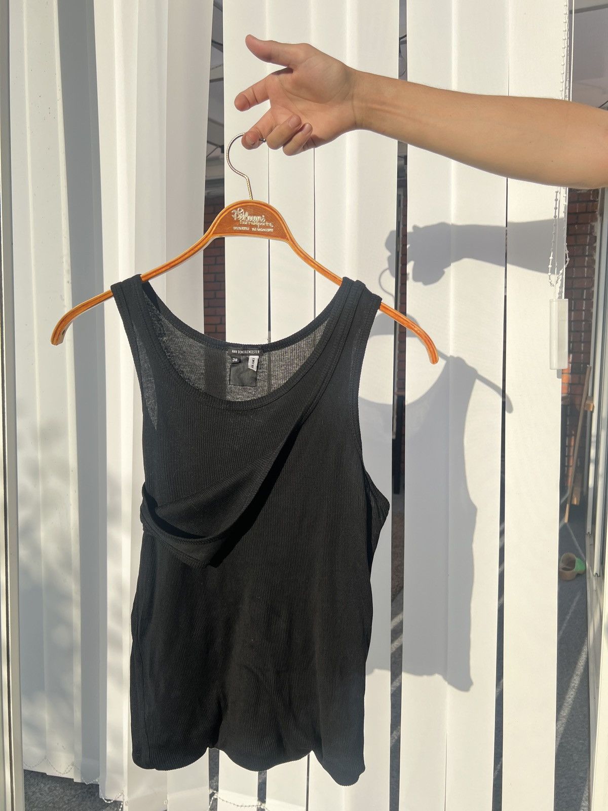 Ann Demeulemeester Rare Ann Demeulemeester double layered