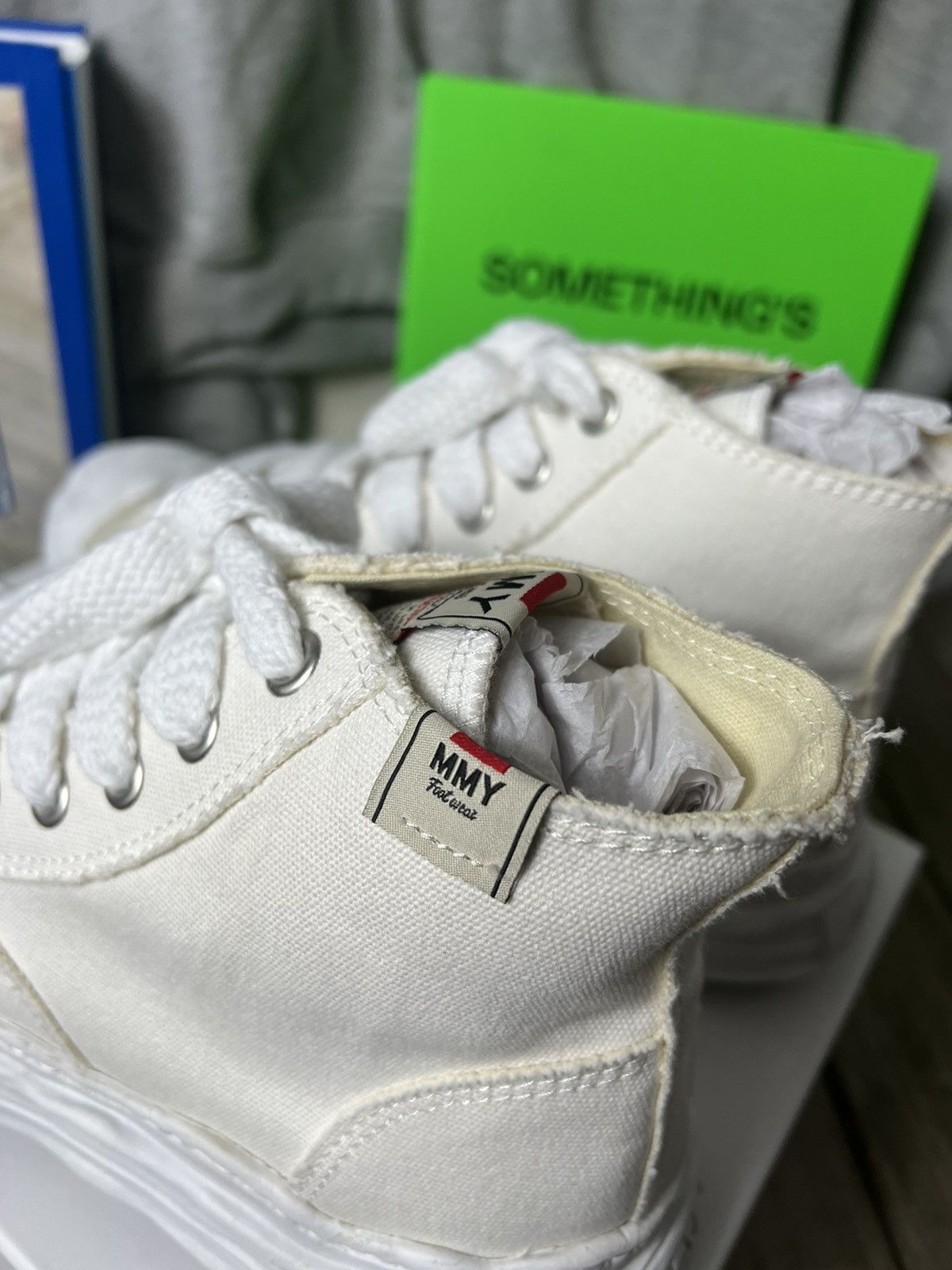 Maison MIHARA YASUHIRO Maison Miharayasuhiro Canvas High Top Sneakers Size US 9 / EU 42 - 3 Thumbnail