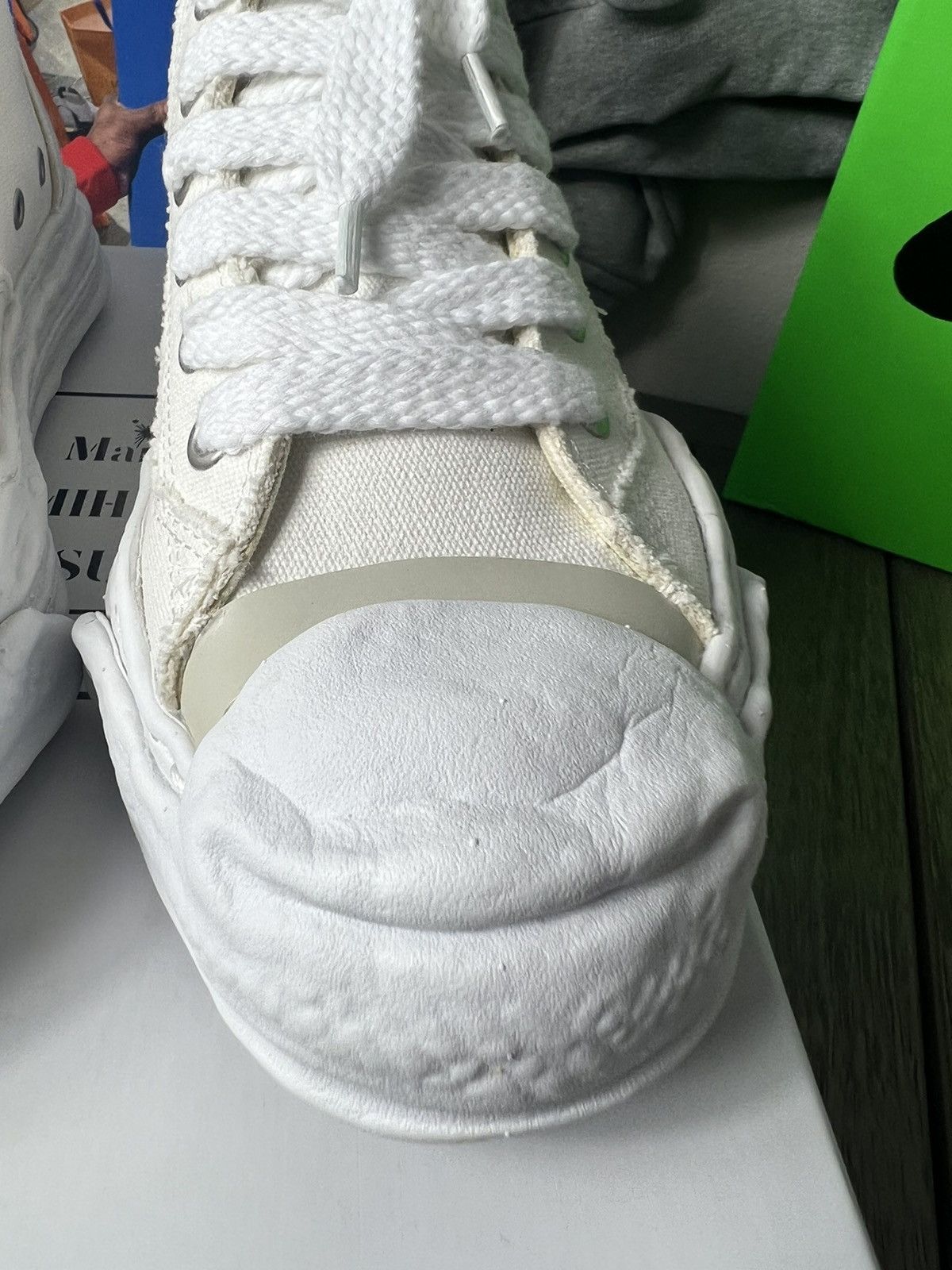 Maison MIHARA YASUHIRO Maison Miharayasuhiro Canvas High Top Sneakers Size US 9 / EU 42 - 6 Thumbnail
