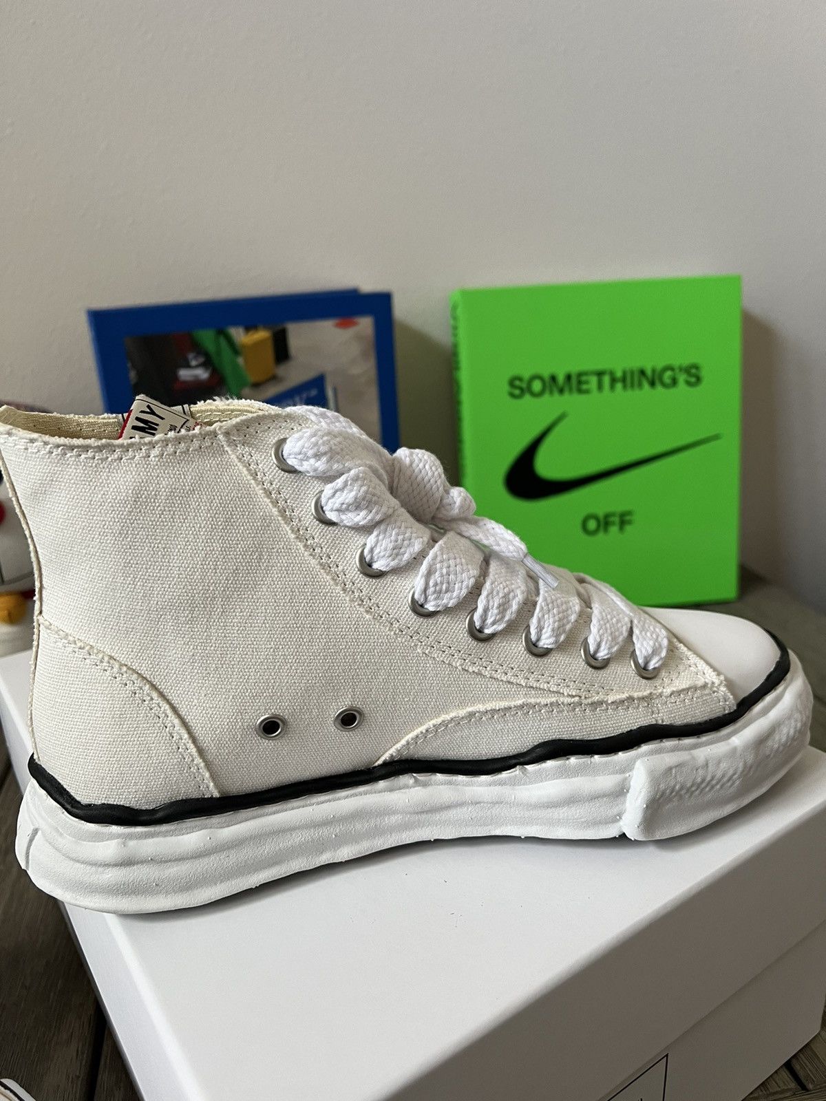 Maison MIHARA YASUHIRO Maison Mihara Yasuhiro OG Sole High Top White Size US 9 / EU 42 - 7 Thumbnail