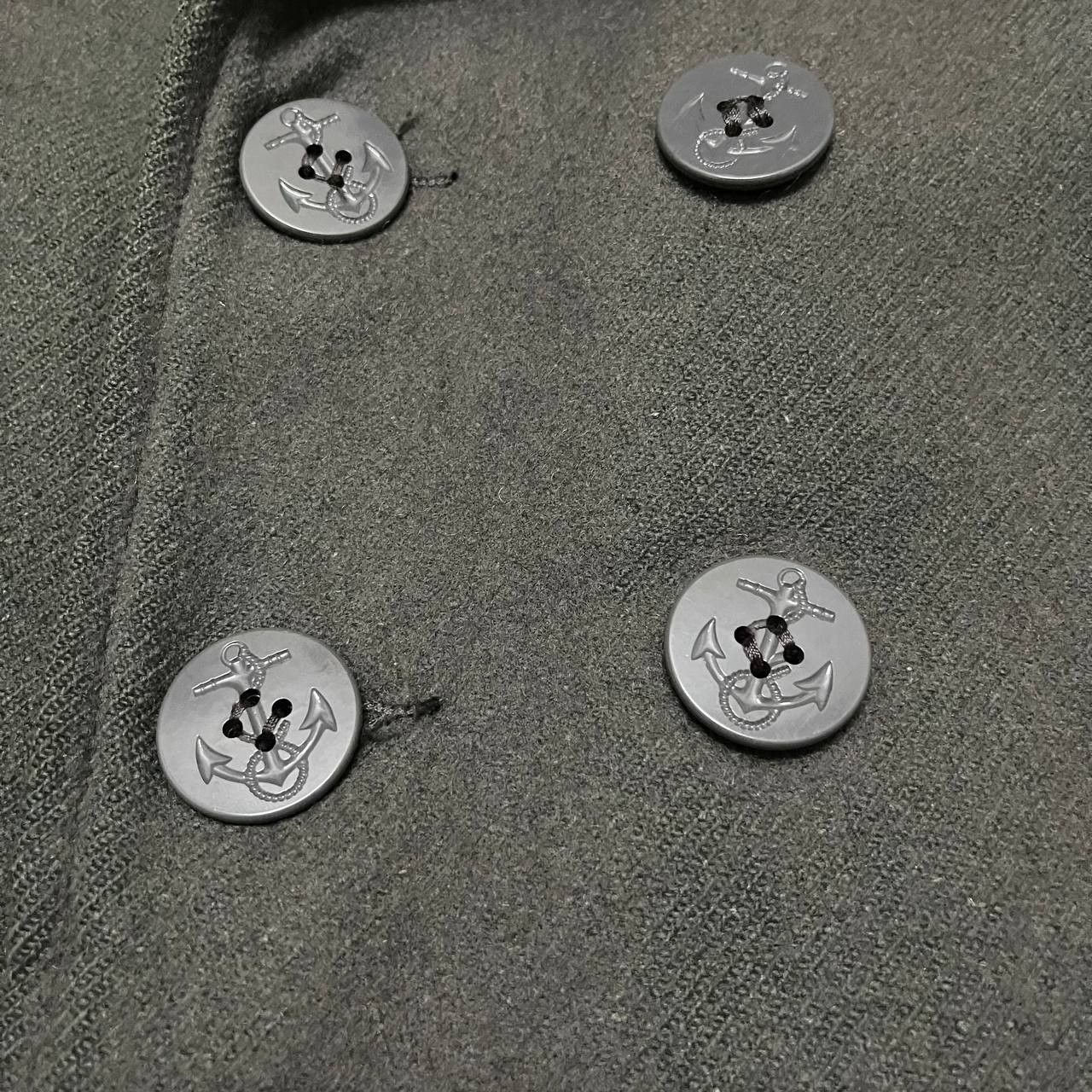 Schott Vintage Schott Nyc U.S. 740N Pea Jacket Wool Coat Size US S / EU 44-46 / 1 - 5 Thumbnail