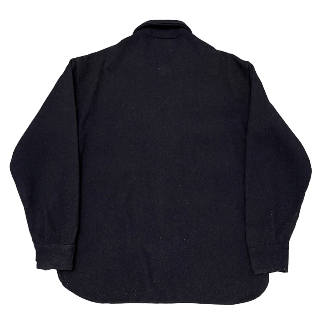 Japanese Brand Vintage Japanese Roomy Richard Union Made Wool Button Up Size US M / EU 48-50 / 2 - 5 Thumbnail