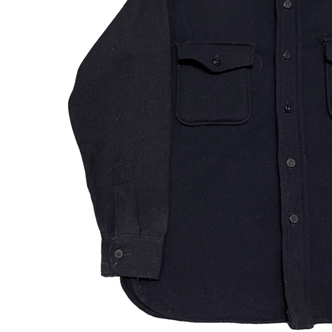 Japanese Brand Vintage Japanese Roomy Richard Union Made Wool Button Up Size US M / EU 48-50 / 2 - 2 Thumbnail