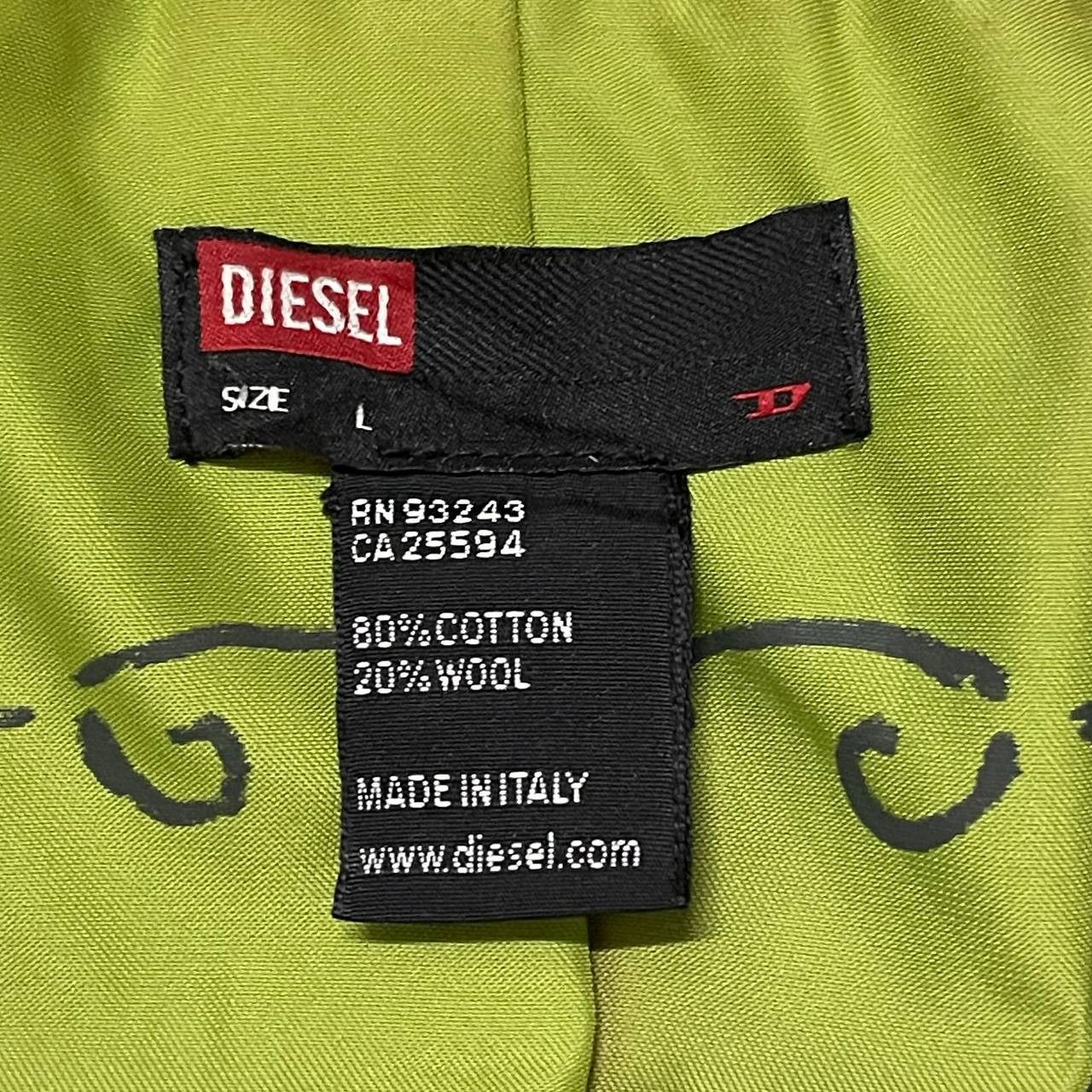 Diesel Vintage Diesel Blazer Jacket Made in Italy Size US L / EU 52-54 / 3 - 9 Thumbnail