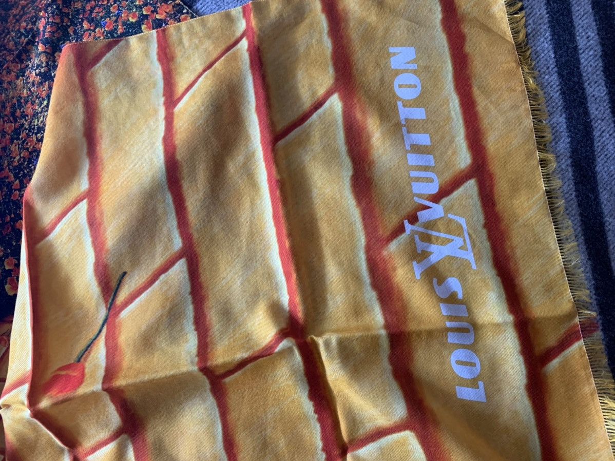 Louis Vuitton × Virgil Abloh Louis Vuitton SS19 Brick road scarf Size ONE SIZE - 2 Thumbnail