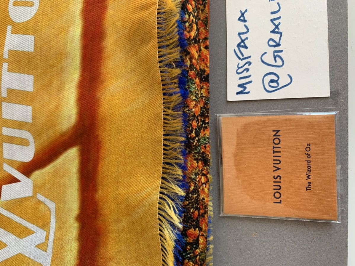 Louis Vuitton × Virgil Abloh Louis Vuitton SS19 Brick road scarf Size ONE SIZE - 5 Thumbnail