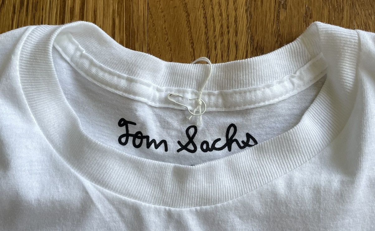 Tom Sachs Small White Ten Bullets Tee IT WON'T FAIL BECAUSE OF ME Size US S / EU 44-46 / 1 - 2 Thumbnail