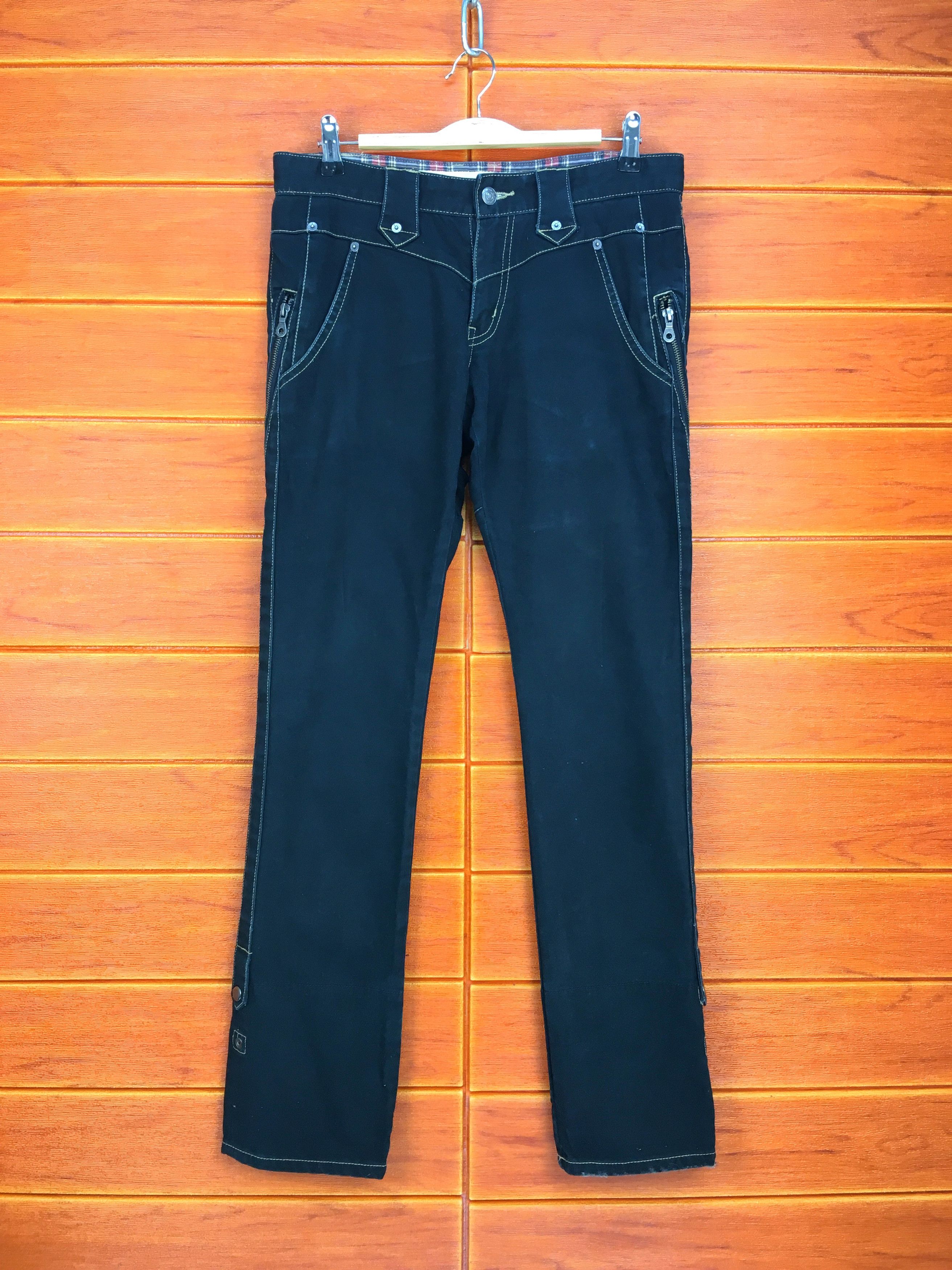 PPFM Japanese Brand PPFM Side Stitched Denim Jeans Size US 31 - 2 Thumbnail
