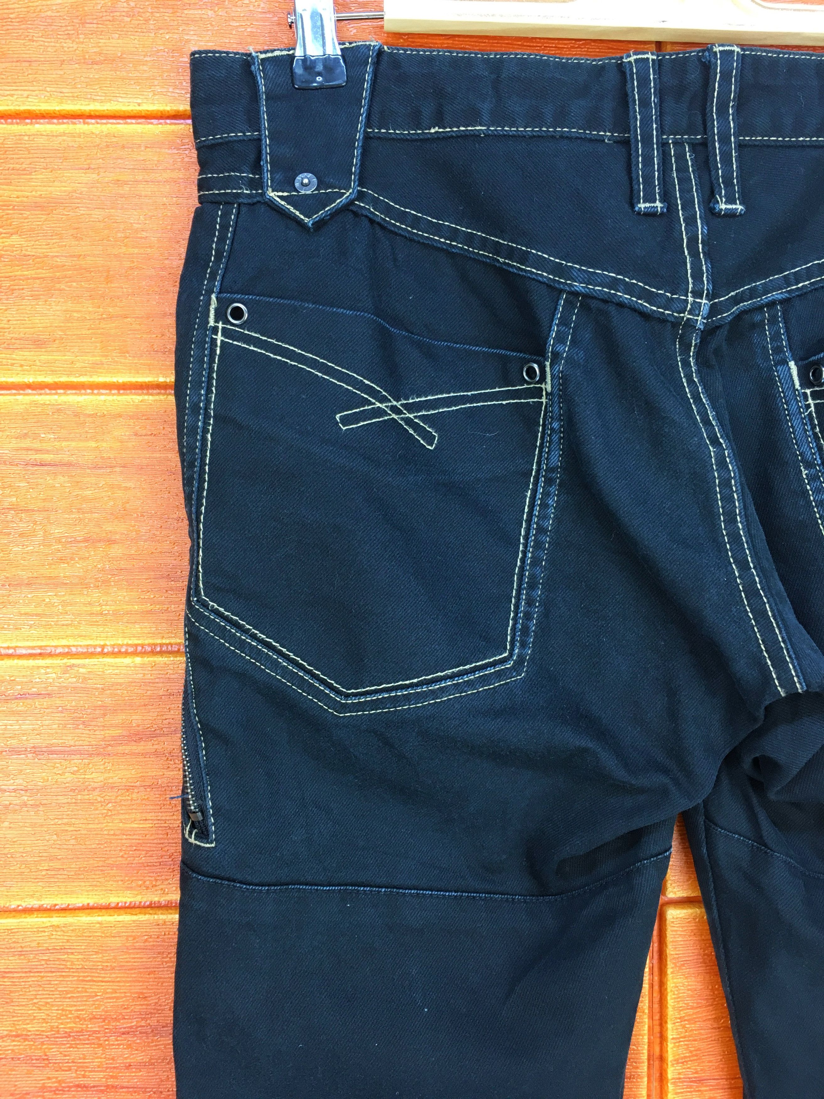 PPFM Japanese Brand PPFM Side Stitched Denim Jeans Size US 31 - 11 Thumbnail