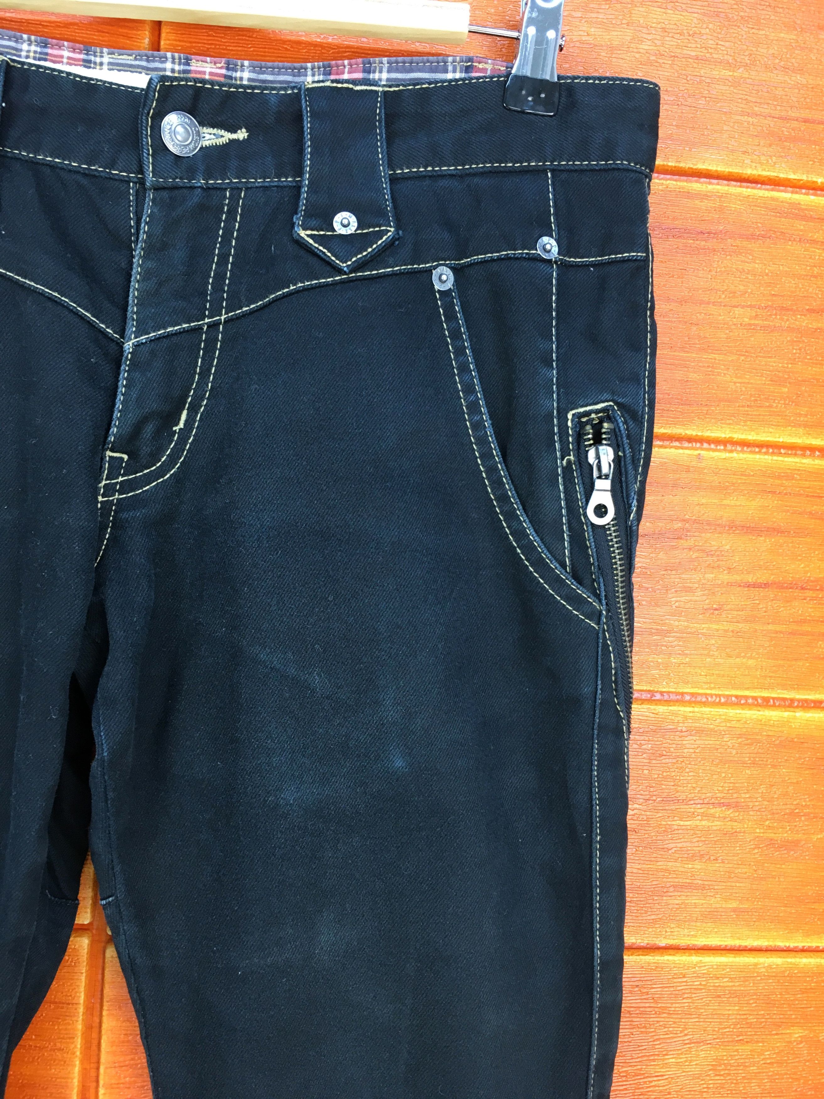 PPFM Japanese Brand PPFM Side Stitched Denim Jeans Size US 31 - 5 Thumbnail
