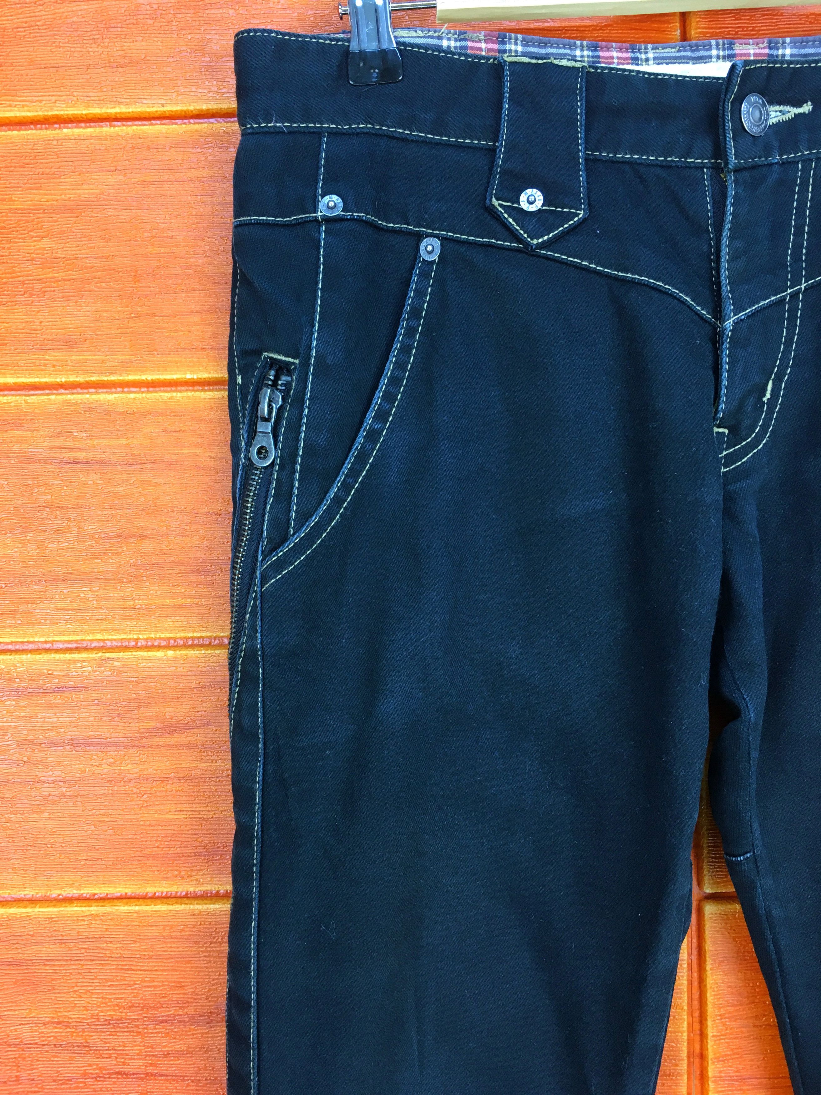 PPFM Japanese Brand PPFM Side Stitched Denim Jeans Size US 31 - 4 Thumbnail
