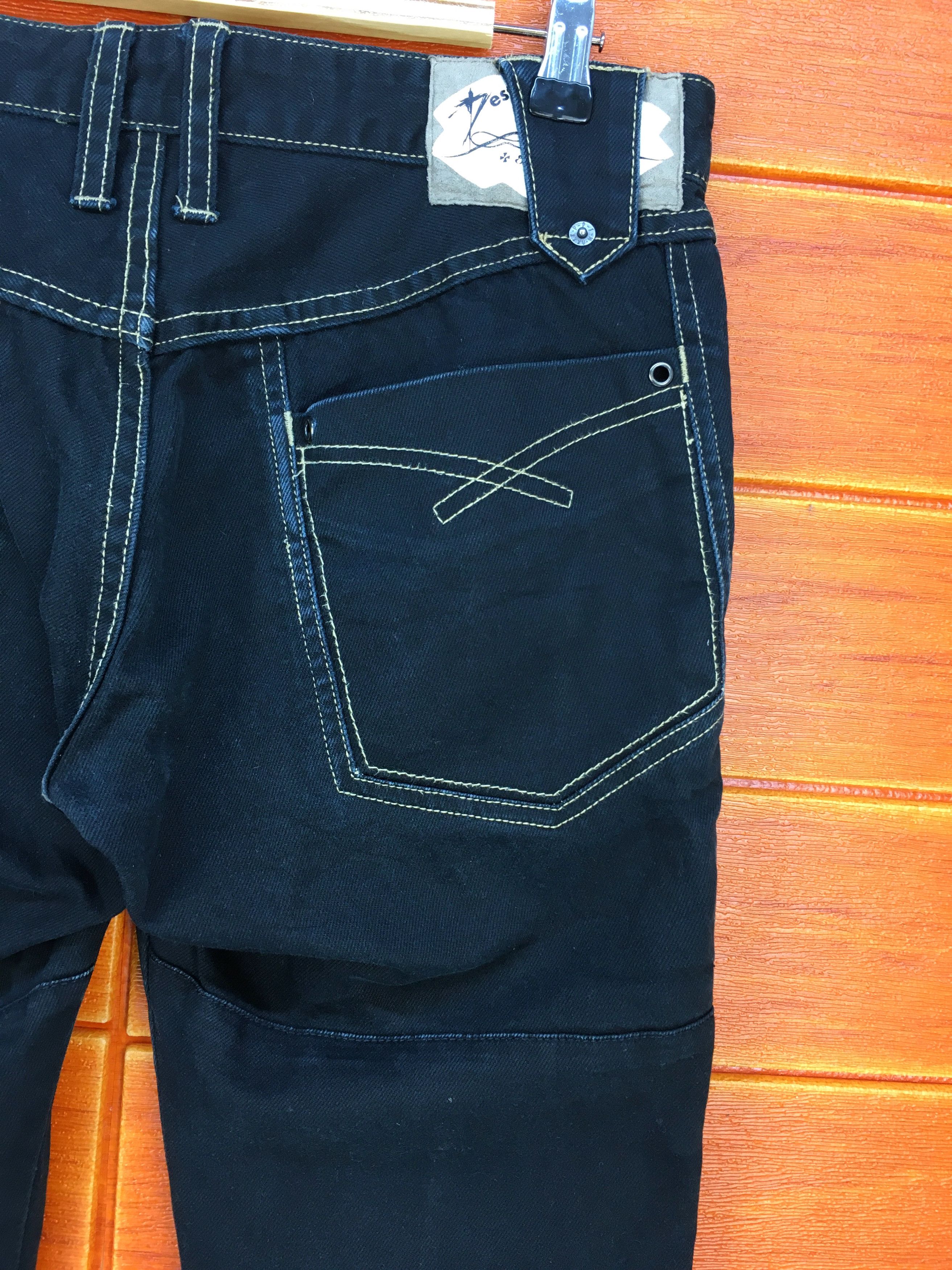 PPFM Japanese Brand PPFM Side Stitched Denim Jeans Size US 31 - 12 Thumbnail