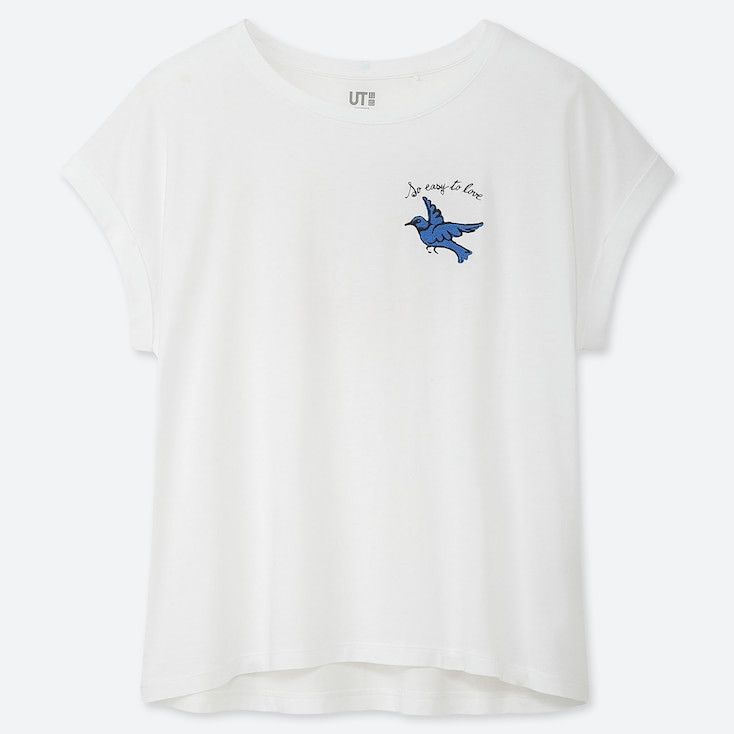 Andy Warhol × Uniqlo Women's XS Andy Warhol Uniqlo White T-Shirt So Easy to Love Size XS / US 0-2 / IT 36-38 - 1 Thumbnail
