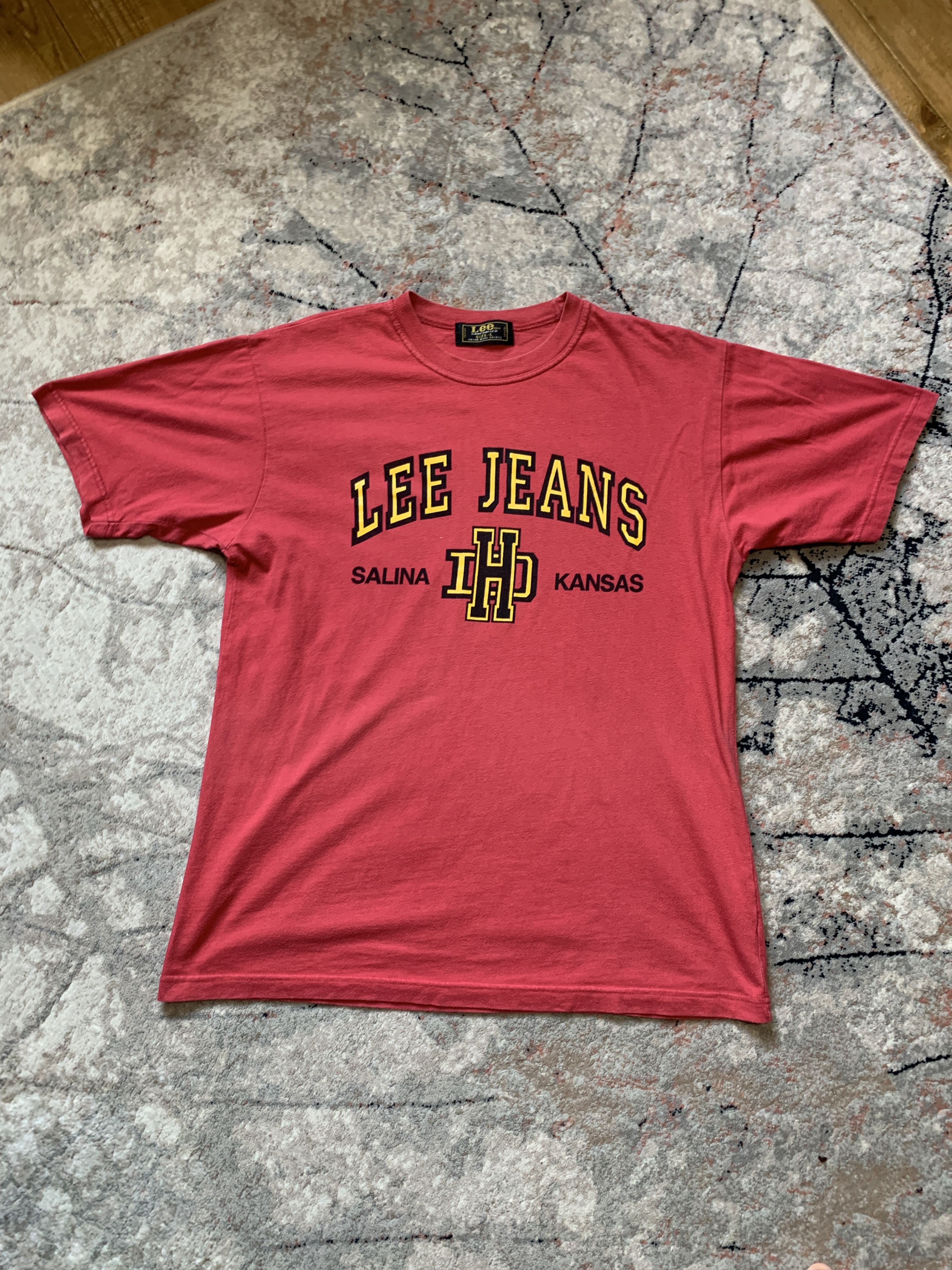 Lee Lee Jeans Salina Kansas Vintage Tee Size US L / EU 52-54 / 3 - 2 Thumbnail
