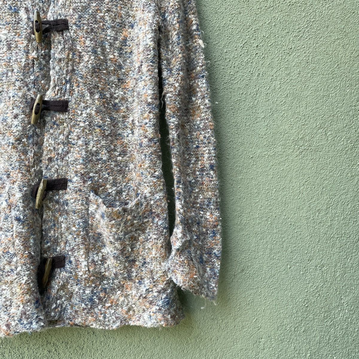 Aran Isles Knitwear Vintage NANEA Mohair Button Ups Hooded Cardigan Knitwear Size US S / EU 44-46 / 1 - 5 Thumbnail