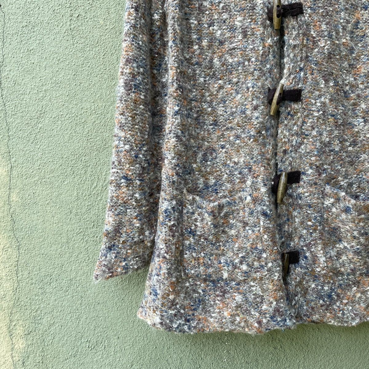 Aran Isles Knitwear Vintage NANEA Mohair Button Ups Hooded Cardigan Knitwear Size US S / EU 44-46 / 1 - 4 Thumbnail