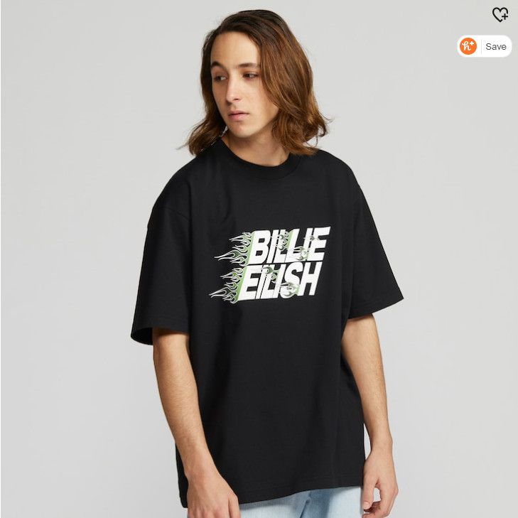 Billie Eilish Small S UNIQLO BILLIE EILISH TAKASHI MURAKAMI BLACK T-SHIRT Size US S / EU 44-46 / 1 - 3 Thumbnail