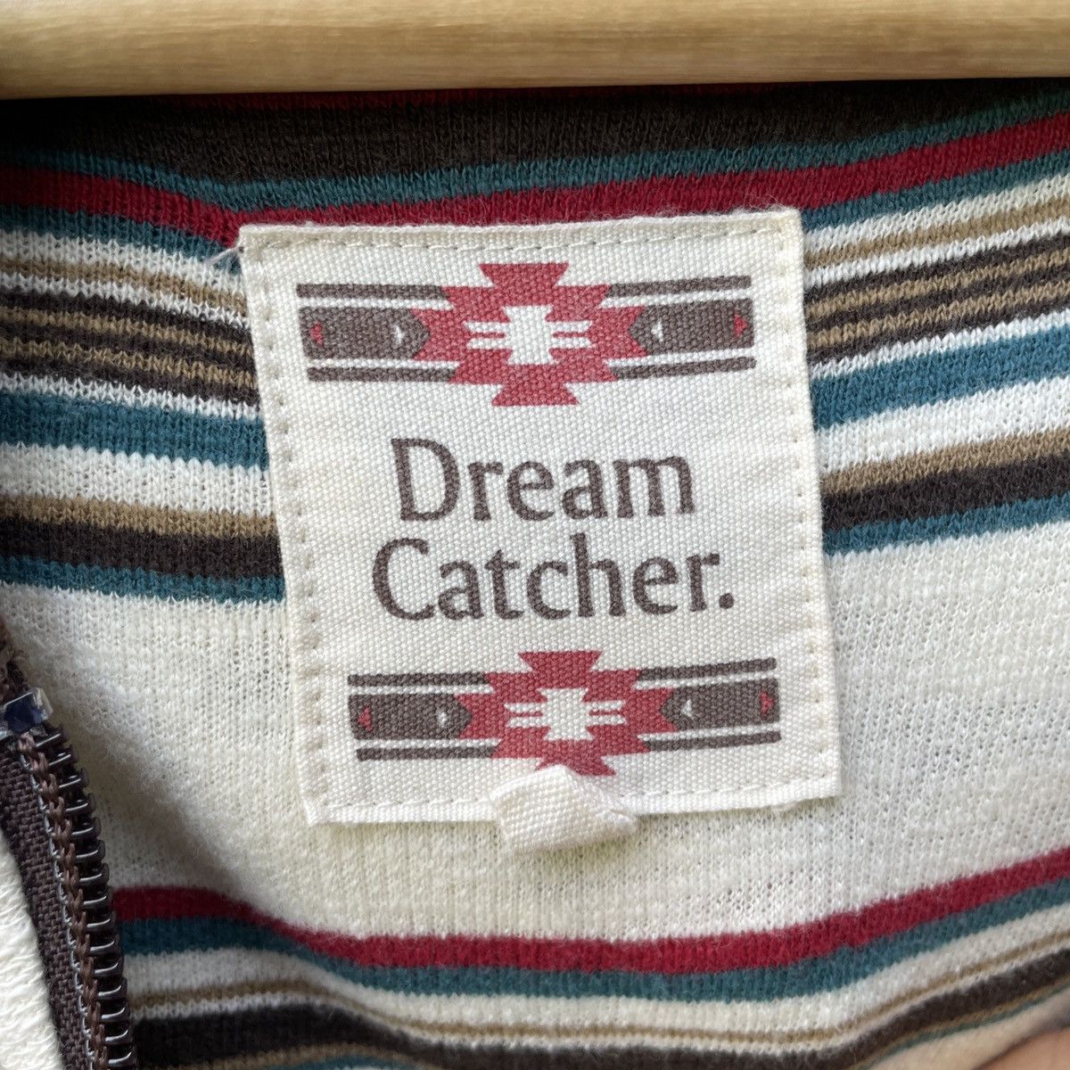 Japanese Brand Vintage DREAM CATCHER Full Print Zipper Hooded Jacket Size US M / EU 48-50 / 2 - 6 Thumbnail