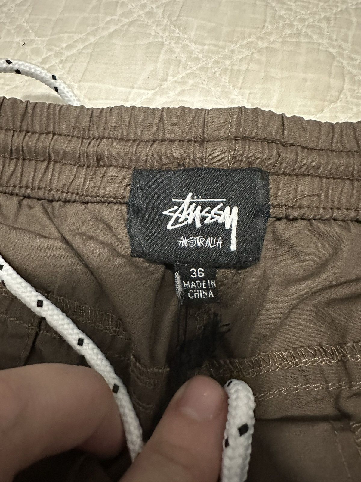 Stussy Stussy Basic Stock Beach Shorts Size US 36 / EU 52 - 3 Thumbnail