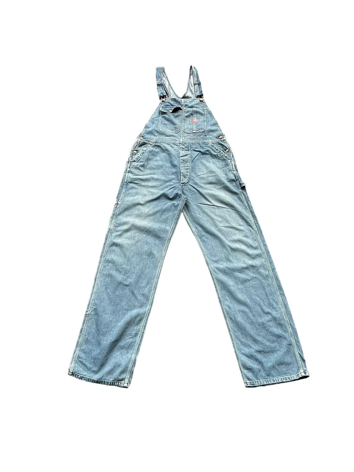 image of Vintage Edwin 101 Denim Overall in Blue, Men's (Size 38)