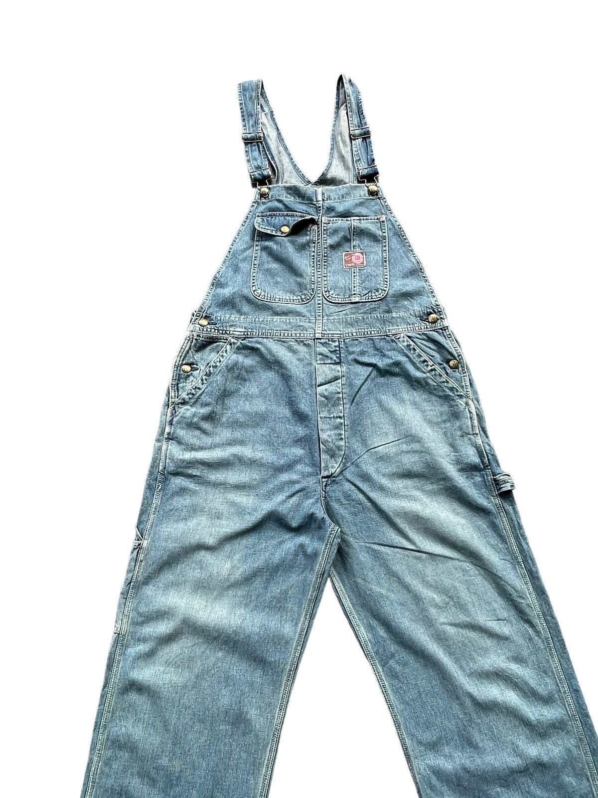Edwin × Vintage Vintage Edwin 101 Denim Overall Size US 38 / EU 54 - 3 Thumbnail